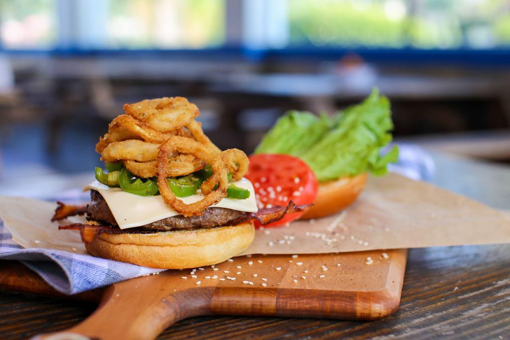 The Hitch Burger Grill · Breakfast · Sandwiches · Burgers · Salad · Mediterranean