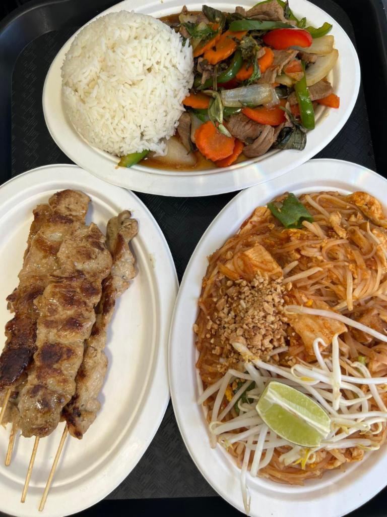 THAI VILLAGE HOUSE · Seafood · Thai · Asian · Noodles · Grocery · Indian · Salad · Chicken · American