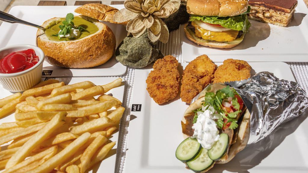 iBISTRO, LLC · Sandwiches · Breakfast · Salad · Burgers · Middle Eastern