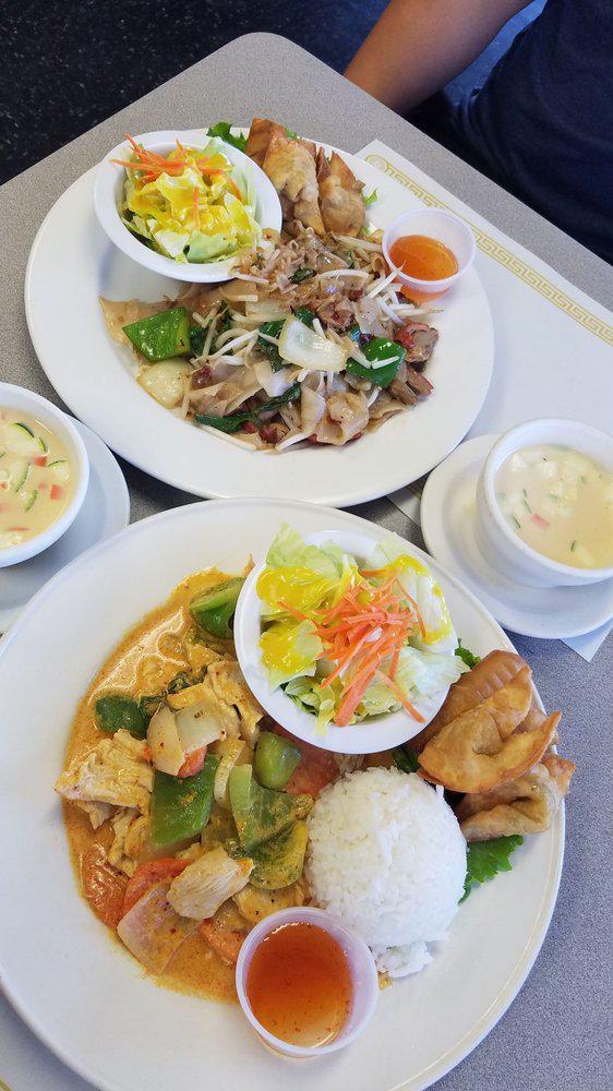 California Thai Cafe · Desserts · Thai · Coffee · Soup · Salad · Indian · Noodles