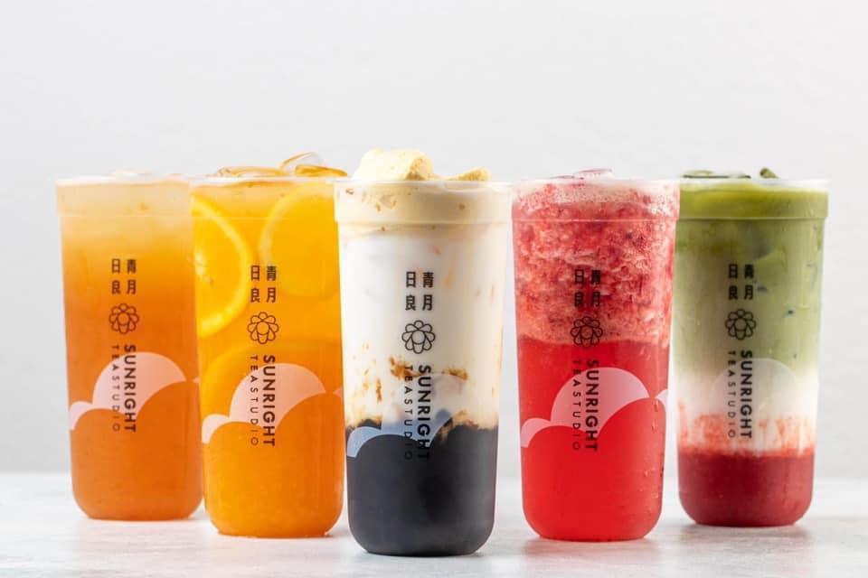 Sunright Tea Studio · Drinks · Smoothie · Coffee · Bubble Tea