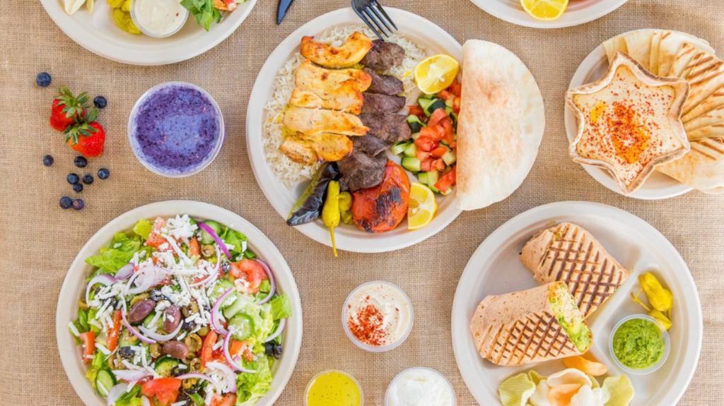 Healthy Bites · Mediterranean · Salad · Healthy · Smoothie
