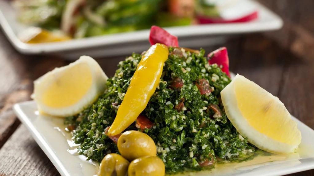 D'Vine Express · Salad · Middle Eastern · Desserts