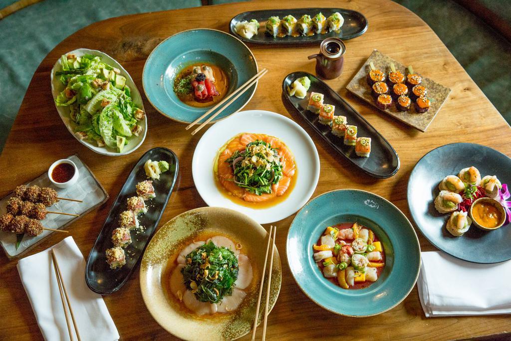 Catch · Desserts · Seafood · Salad · Crab · Steak · Asian · Sushi · Vegetarian · American · Food & Drink · Italian