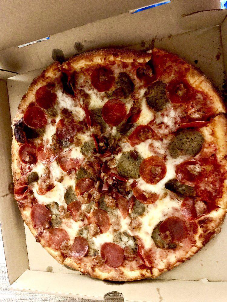 New York Pizzeria · Pizza · Italian · Sandwiches · American · Salad