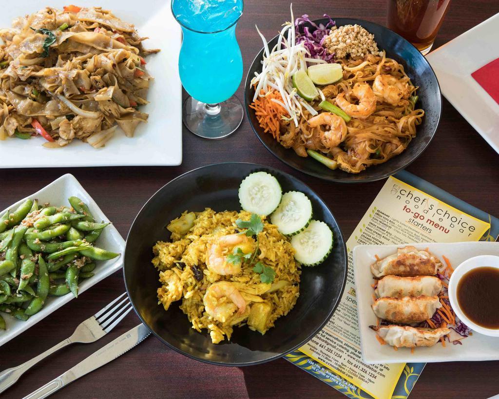 Chef's Choice Noodle Bar · Noodles · Salad · Indian · Chinese · Desserts