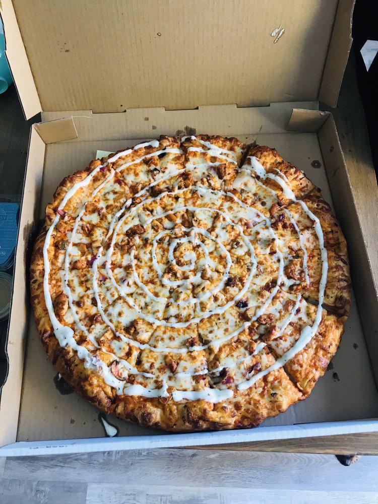 Fox's Giant Pizza · Pizza · Sandwiches · Salad