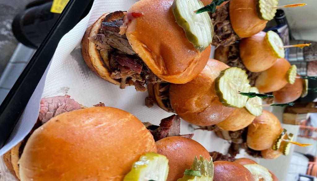 The Den Smokehouse & Brewery · Drinks · Sandwiches · Burgers