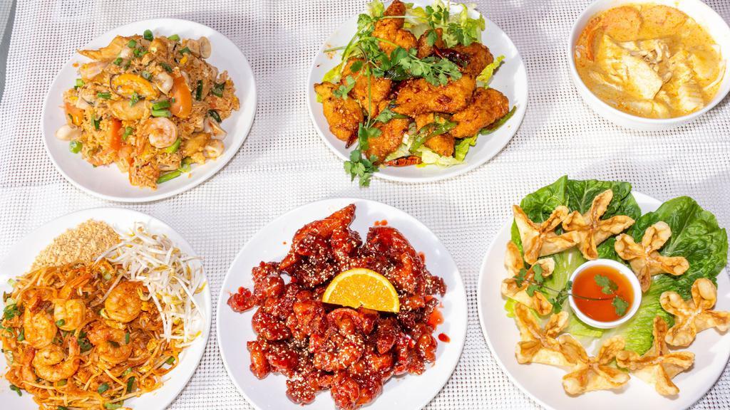 Siam Rice Restaurant · Asian · Indian · Salad · Seafood