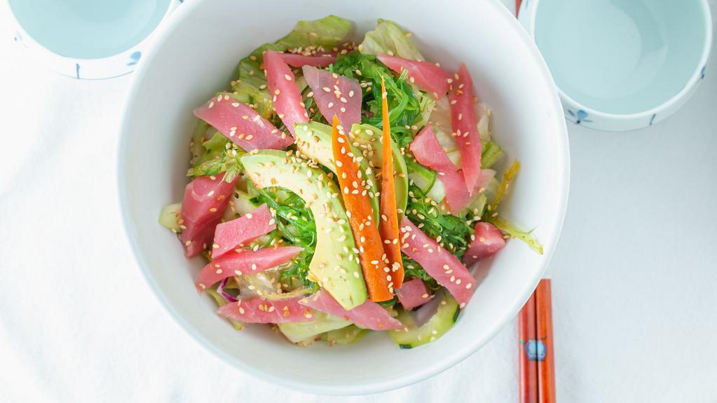 Something's Fishy · Japanese · Sushi · Salad