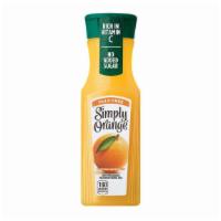 Simply Orange® Juice · 100% Pure squeezed pasteurized orange juice. A delicious orange juice with a taste that’s th...