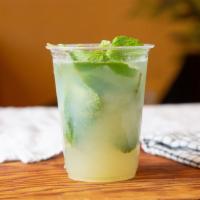 Fresh Mint Lemonade · Choice of small and large for an additional charges.