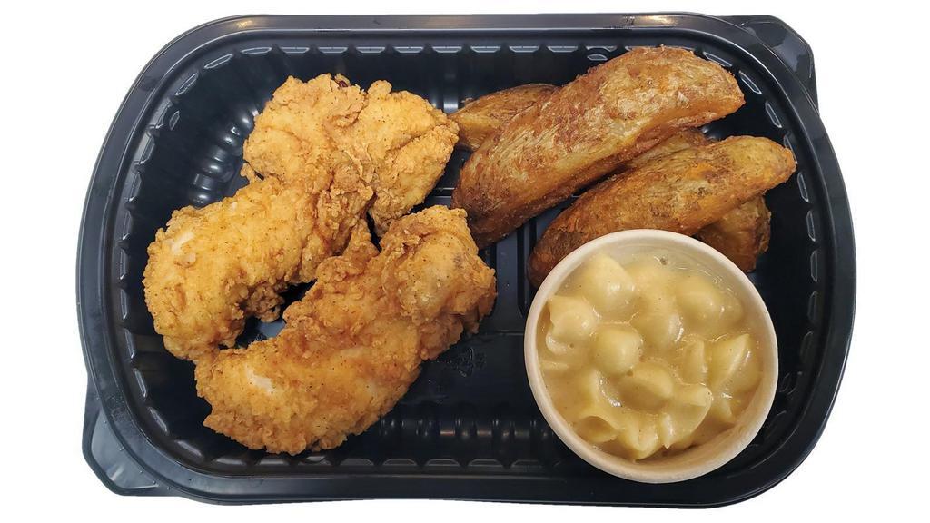 Chicken Tender Meal · Comes with 2 chicken tenders and choice of 2 (4 oz.) sides.