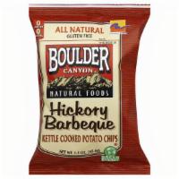 Boulder Kettle Chips Hickory Bbq, 1.5 Oz. · Boulder kettle chips hickory bbq, 1.5 oz.