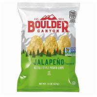 Boulder Kettle Chips, Jalapeño, 1.5 Oz. · Boulder kettle chips, jalape�o, 1.5 oz.