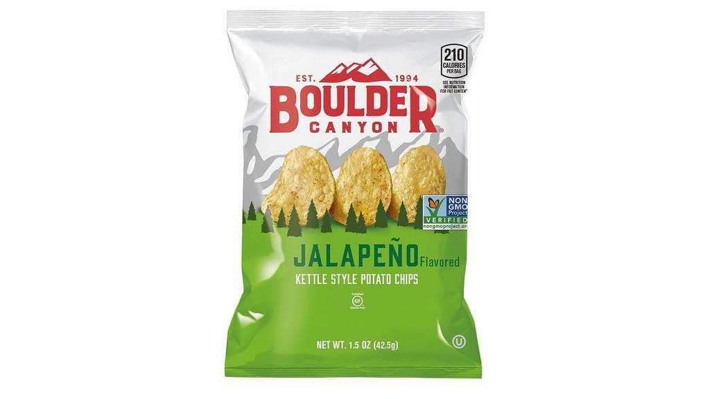Boulder Kettle Chips, Jalapeño, 1.5 Oz. · 