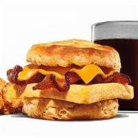 Bacon, Egg & Cheese Biscuit Meal · 