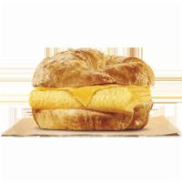 Egg & Cheese Croissan'Wich · 