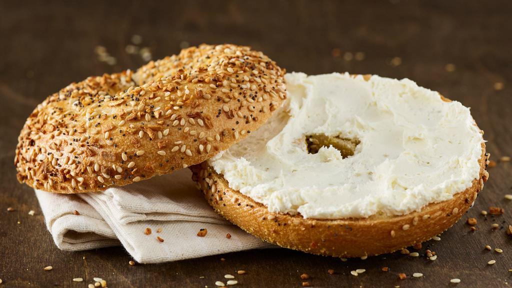 Single Bagel With Shmear · Any of our fresh, baked bagels.