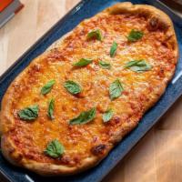 Margherita  Pizza 1Ft · homemade organic pizza sauce, mozzarella, organic basil on our artisan, hand pulled, neapoli...