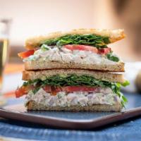 Og Chicken Salad Sandwich · organic chicken, heirloom tomato, arugula, lemon herb aioli, rustic sourdough