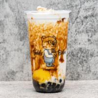 Honey Boba · Comes with Boba and Brown Sugar around the cup