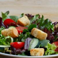 House Salad Side · Tossed in red wine shallot vinaigrette dressing. (190 Cal)