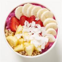 Dragon Fruit Bowl · Indulge in all the benefits this exotic fruit has to offer including fiber, vitamin C, and B...