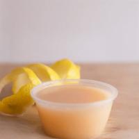 Ginger Shot · An energizing boost of ginger & lemon. 40 cal.