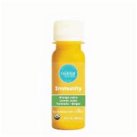 Immunity Shot (Bottled) · A super-charged blend to power up your immune system and fight off free radicals. Orange Jui...