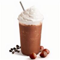 Hazelnut Ice Blended® Drink · A nutty twist on the Ice Blended® Drink blends our delicious coffee extract, hazelnut powder...