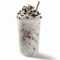 Pure Cookies And Cream Ice Blended® Drink · The combination of sweet, creamy vanilla and chocolate cookie pieces creates a cookie-liciou...