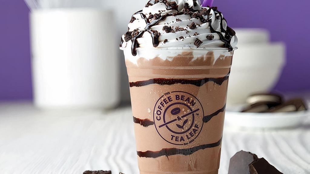 Pure Belgian Chocolate Ice Blended® Drink · A sweet and creamy treat that blends indulgent Belgian chocolate with milk that's good any time of day. Caffeine-free.