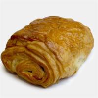 Croissants|Chocolate Croissant · Layers of flaky, buttery croissant dough filled with rich chocolate. 310 Calories