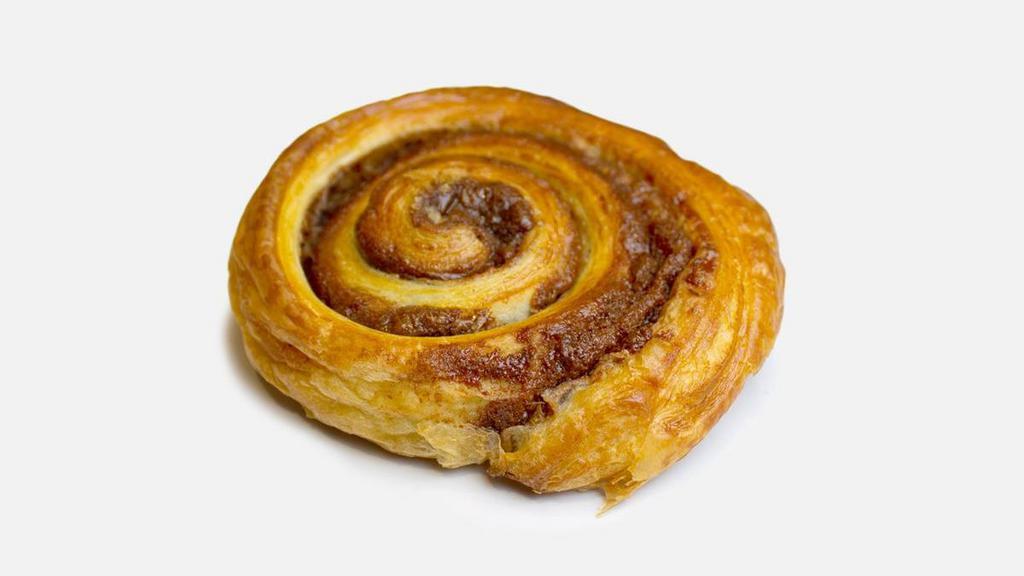 Pastries|Cinnamon Roll · A buttery croissant roll filled with cinnamon and sugar. This has not been Kosher certified. 420 Calories