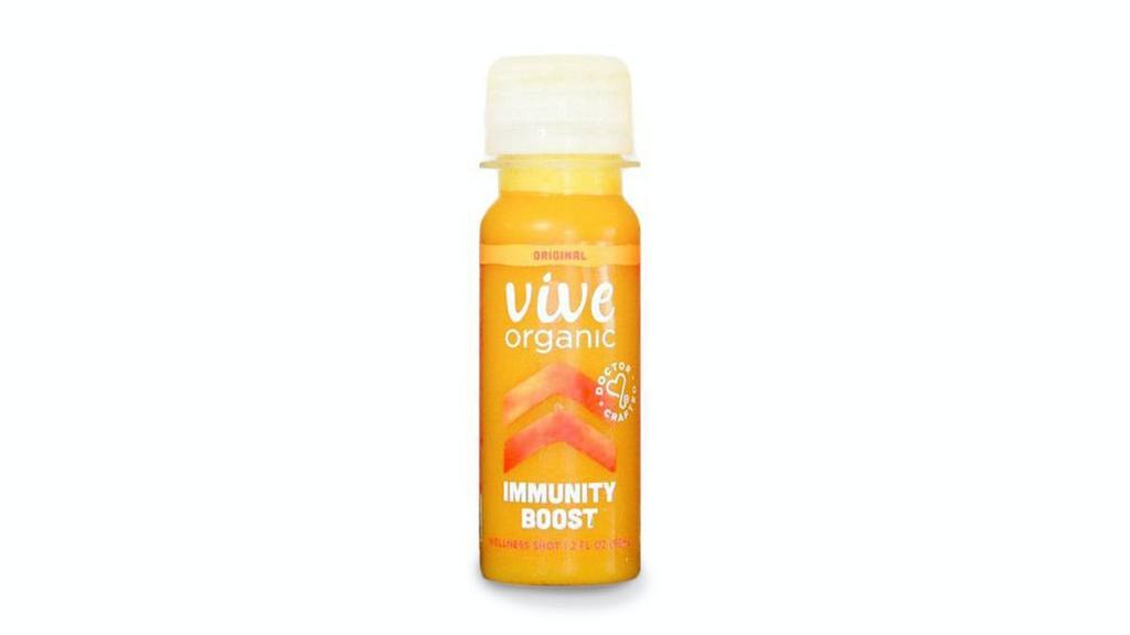 Vive Organic Wellness Shot · Power-packed blend of roots, fruits and flowers for an ultimate immune system boost. 30 Calories