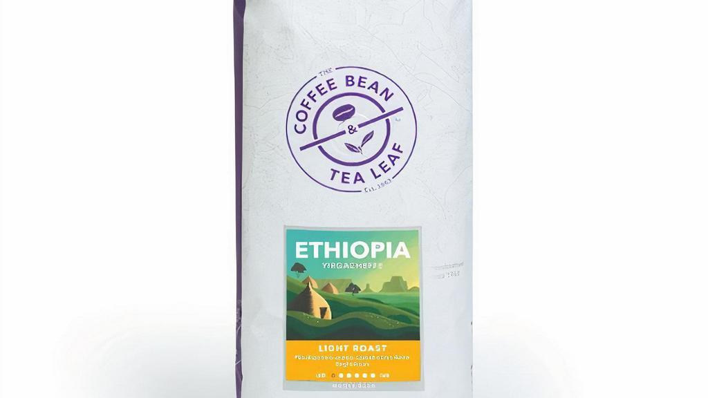 Retail Coffee|Ethiopia Yirgacheffe · Hand picked on a farm in the mountains high above the town of Sidamo. There, the coffee beans are washed and then soaked up to 72 hours in fermentation tanks. This wet process method produces intensely flavorful beans with a floral aroma. smooth body and sweet bright flavor with pronounced lemon notes.