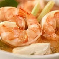 Shrimp Soup/ Sopa De Camaron · Shrimp soup with vegetables, served with white rice, you can add tortillas for an additional...
