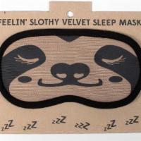Sloth Velvet Sleep Mask-6613160 · Catch some zzz's with the Sloth Velvet Sleep Mask. This sleep mask is constructed by makers ...