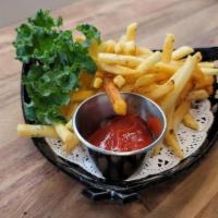 A16-Truffle Fries · French Fries Seasoned with truffle oil  truffle salt and parmesan cheese