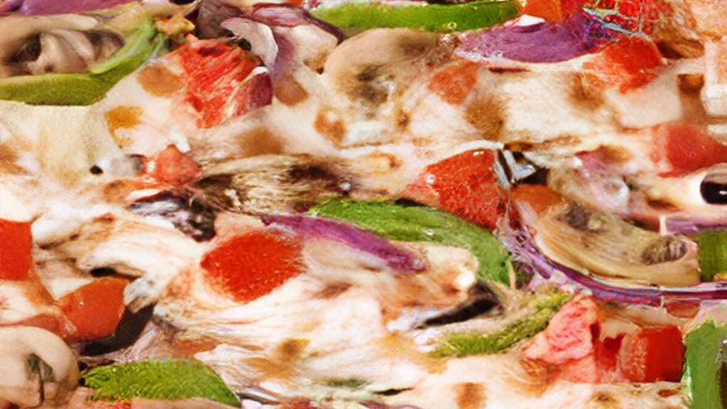 Veg Lovers · This garden delight has all the fresh veggie toppings you love: mushrooms, red onions, green bell peppers, Roma tomatoes and black olives.