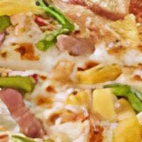 Hawaiian Chicken · Give your taste buds a tropical vacation with this amped up Hawaiian pizza. It's got tasty c...