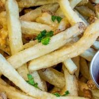 Hand Cut Chipperbec Fries · Hand-cut daily in our restaurants. This item is gluten friendly.  If you have an allergy, pl...