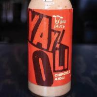 Yay!Oli Chipotle Aioli · A bottle of our zingy chipotle aioli sauce