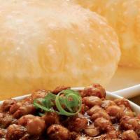 Chole Bhature · Vegetarian. A combination of chana masala served with fried bread made with all-purpose flour.