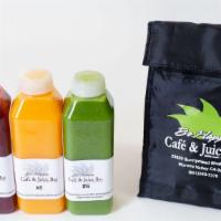 3 Day Juice Cleanse · Feel like you need a fresh start? The Juices  in this cleanse are made with a slow cold-pres...