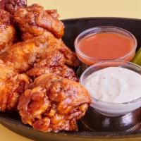 Bbq Wings · Classic Bone-In Chicken Wings, Smothered in our delicious BBQ sauce