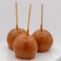 Classic Caramel Apple · A sweet green apple dipped in luxurious kettle made caramel.