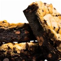 Brookie/Brownie Cookie Top · This tasty handmade brownie is topped with our famous chocolate chip cookie dough then baked...