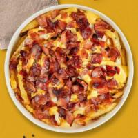 Cheesy Bacon Fries · Idaho potato fries cooked until golden brown and garnished with salt, your choice of cheese,...